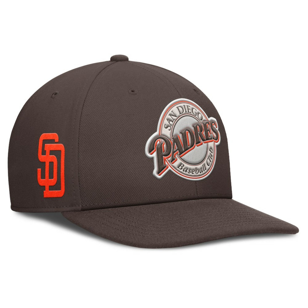 San Diego Padres Nike Pro Performance Snapback Hat - Brown - Nike Online