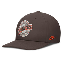 San Diego Padres Nike Pro Performance Snapback Hat - Brown - Nike Online