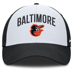 Baltimore Orioles Nike Club Performance Adjustable Hat - White/Black - Nike Discount