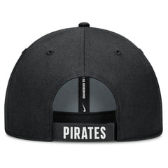 Pittsburgh Pirates Nike Club Performance Adjustable Hat - White/Black - Nike Lifestyle