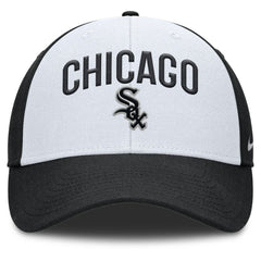 Chicago White Sox Nike Club Performance Adjustable Hat - White/Black - Nike Online
