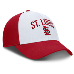 St. Louis Cardinals Nike Club Performance Adjustable Hat - White/Red - Nike on Sale