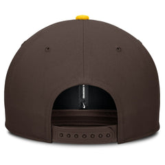 San Diego Padres Nike Pro Performance Snapback Hat - Brown/Gold - Nike Discount