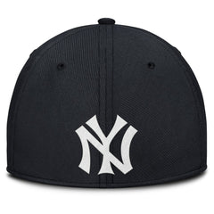 New York Yankees Nike Rise Swoosh Performance Flex Hat - Navy/Gray - Nike Lifestyle