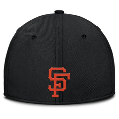 San Francisco Giants Nike Rise Swoosh Performance Flex Hat - Gray/Black - Nike Discount