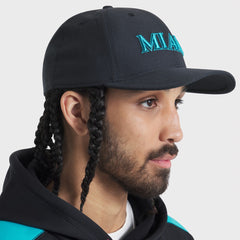 Miami Marlins Nike 2025 City Connect Performance Swoosh Flex Hat - Black - Nike Online