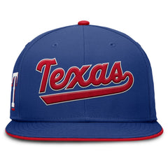 Texas Rangers Nike Primetime Dri-FIT Round Bill True Fitted Hat - Royal - Nike Sale