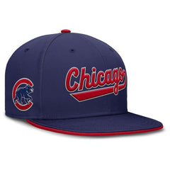 Chicago Cubs Nike Primetime Dri-FIT Round Bill True Fitted Hat - Royal - Nike Sale