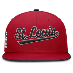 St. Louis Cardinals Nike Primetime Dri-FIT Round Bill True Fitted Hat - Red - Nike on Sale