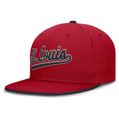St. Louis Cardinals Nike Primetime Dri-FIT Round Bill True Fitted Hat - Red - Nike on Sale