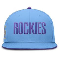 Colorado Rockies Nike 2025 City Connect True Performance Fitted Hat - Light Blue - Nike Sale
