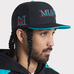 Miami Marlins Nike 2025 City Connect Performance Fitted Hat - Black - Nike Online