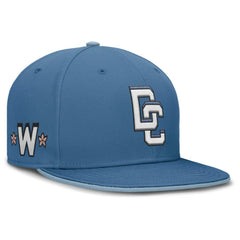 Washington Nationals Nike 2025 City Connect True Performance Fitted Hat - Blue - Nike Discount