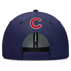 Chicago Cubs Nike Rise Gaberdine Adjustable Hat - Navy - Nike Online