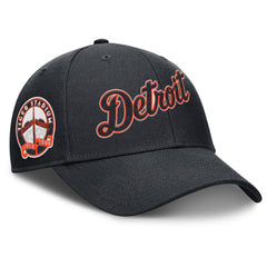 Detroit Tigers Nike Rise Gaberdine Adjustable Hat - Navy - Nike on Sale