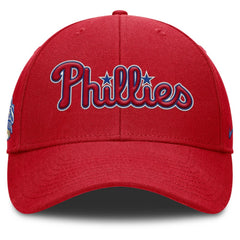 Philadelphia Phillies Nike Rise Gaberdine Adjustable Hat - Red - Nike on Sale