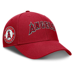 Los Angeles Angels Nike Rise Gaberdine Adjustable Hat - Red - Nike on Sale