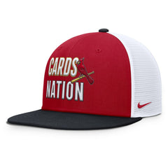 St. Louis Cardinals Nike Pro Trucker Snapback Hat - Red - Nike Discount