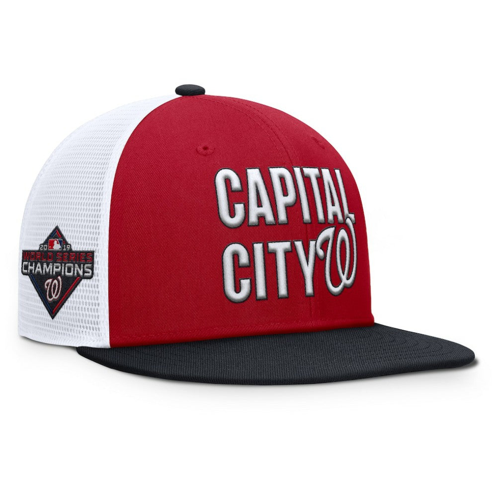 Washington Nationals Nike Pro Trucker Snapback Hat - Red - Nike on Sale