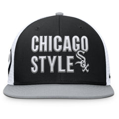 Chicago White Sox Nike Pro Trucker Snapback Hat - Black - Nike on Sale