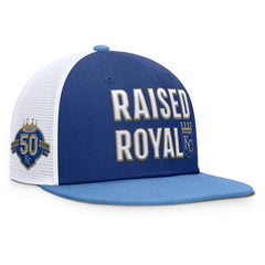 Kansas City Royals Nike Pro Performance Trucker Snapback Hat - Royal/Light Blue - Nike Discount