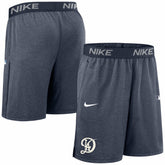 Los Angeles Dodgers Nike Authentic Collection City Connect Performance Knit Shorts - Navy - Nike Sale