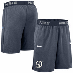 Los Angeles Dodgers Nike Authentic Collection City Connect Performance Knit Shorts - Navy - Nike Sale