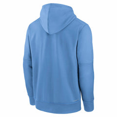 Kansas City Royals Nike Authentic Collection City Connect Therma Pullover Hoodie - Light Blue - Nike on Sale