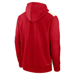 Los Angeles Angels Nike Authentic Collection City Connect Therma Pullover Hoodie - Red - Nike Online