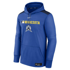 Minnesota Twins Nike Authentic Collection City Connect Therma Pullover Hoodie - Royal - Nike Discount