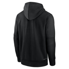 Tampa Bay Rays Nike Authentic Collection City Connect Therma Pullover Hoodie - Black - Nike Lifestyle