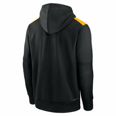 Pittsburgh Pirates Nike Authentic Collection City Connect Therma Pullover Hoodie - Black - Nike Lifestyle