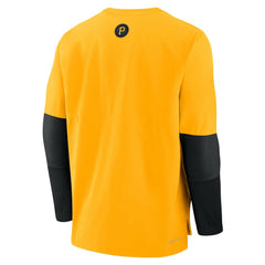 Pittsburgh Pirates Nike 2025 City Connect Authentic Collection Player Dri-FIT Lightweight Pullover - Gold - Nike Lifestyle