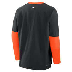 San Francisco Giants Nike 2025 City Connect Authentic Collection Player Dri-FIT Lightweight Pullover - Black - Nike on Sale