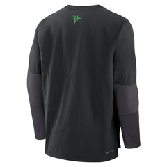 Tampa Bay Rays Nike 2025 City Connect Authentic Collection Player Dri-FIT Lightweight Pullover - Black - Nike on Sale