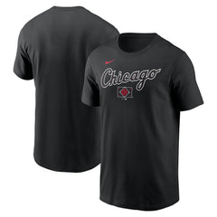 Chicago White Sox Nike City Connect Wordmark T-Shirt - Black - Nike Sale