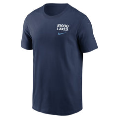 Minnesota Twins Nike 2025 City Connect 2-Hit T-Shirt - Navy - Nike on Sale