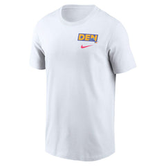 Colorado Rockies Nike 2025 City Connect 2-Hit T-Shirt - White - Nike on Sale
