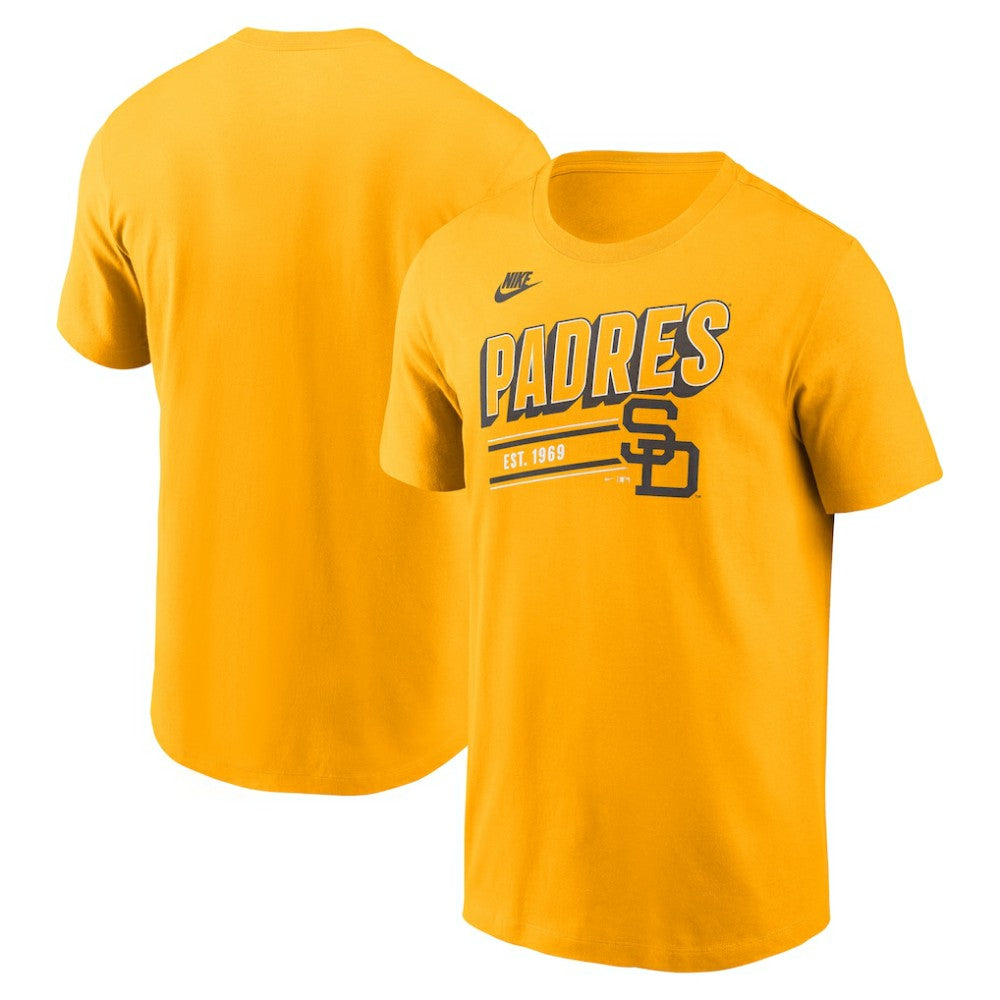 San Diego Padres Nike Cooperstown Collection Retro T-Shirt - Gold - Nike Lifestyle