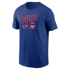Chicago Cubs Nike Cooperstown Collection Retro T-Shirt - Royal - Nike on Sale