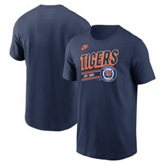 Detroit Tigers Nike Cooperstown Collection Retro T-Shirt - Navy - Nike Online