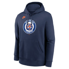 Detroit Tigers Nike Cooperstown Collection Logo Club Hoodie - Navy - Nike on Sale