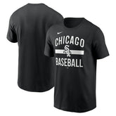 Chicago White Sox Nike Arched T-Shirt - Black - Nike Online