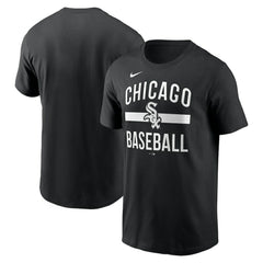 Chicago White Sox Nike Arched T-Shirt - Black - Nike Online