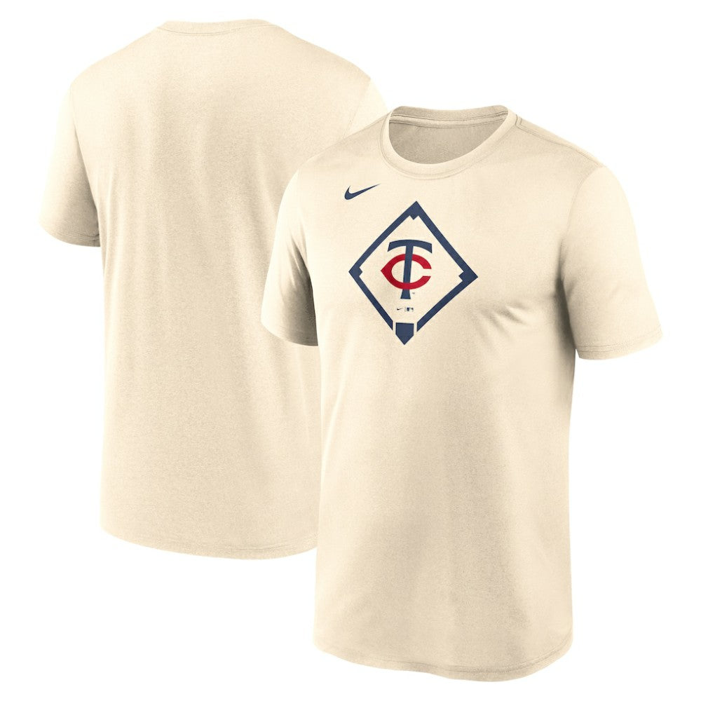 Minnesota Twins Nike Icon Legend Dri-FIT T-Shirt - Cream - Nike Lifestyle