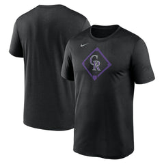 Colorado Rockies Nike Icon Legend Dri-FIT T-Shirt - Black - Nike Lifestyle