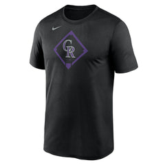 Colorado Rockies Nike Icon Legend Dri-FIT T-Shirt - Black - Nike Lifestyle