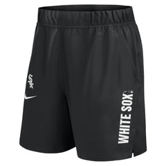 Chicago White Sox Nike Woven Victory Dri-FIT Shorts - Black - Nike Discount
