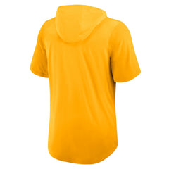 San Diego Padres Nike Tri-Blend Hoodie T-Shirt - Gold - Nike on Sale