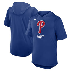 Philadelphia Phillies Nike Tri-Blend Hoodie T-Shirt - Royal - Nike Sale